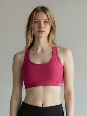 Avia Women's Pink Sports Bra Size L
